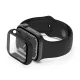 Belkin SCREENFORCE TemperedCurve 2 in 1 AM Screen Protector - Series 4-9/SE - 40/41mm - Black