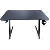 The G-Lab Gamer Asztal - K DESK COBALT (113x60cm, fém, pohártartó, fejhallgatótartó, fekete)