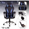 The G-Lab Gamer szék - KS NEON BLACK (fekete; állítható magasság; áll. kartámasz)