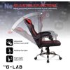 The G-Lab Gamer szék - KS NEON BLACK (fekete; állítható magasság; áll. kartámasz)