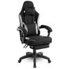 Spirit of Gamer szék - RAVEN (állítható dőlés/magasság; kihajtható lábtartó; max.120kg-ig, fekete)