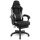 Spirit of Gamer szék - RAVEN (állítható dőlés/magasság; kihajtható lábtartó; max.120kg-ig, fekete)