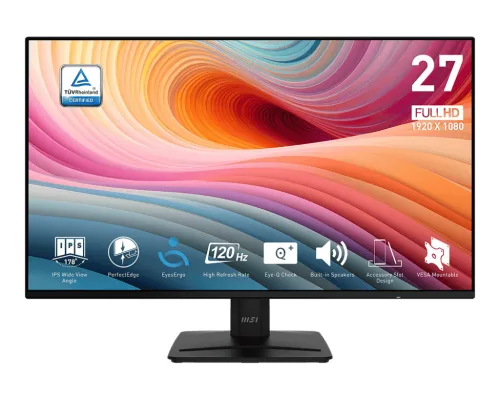 MSI PRO MP271A E2 27" FHD 120Hz monitor, fekete
