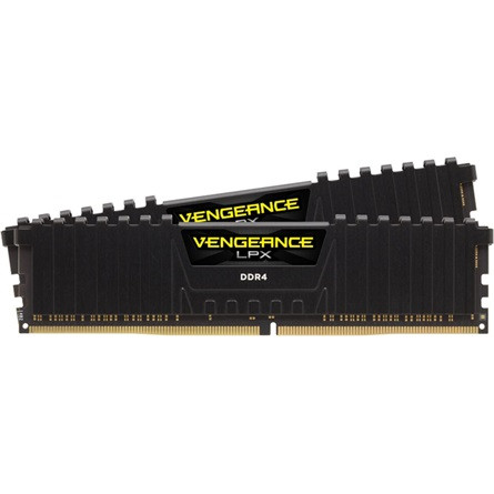 Corsair Vengeance LPX 32GB 3200MT/s DDR4 memória CL16 Kit of 2 fekete