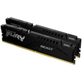   Kingston FURY Beast 64GB 5200MT/s DDR5 memória Non-ECC Unbuffered CL40 Kit of 2 fekete