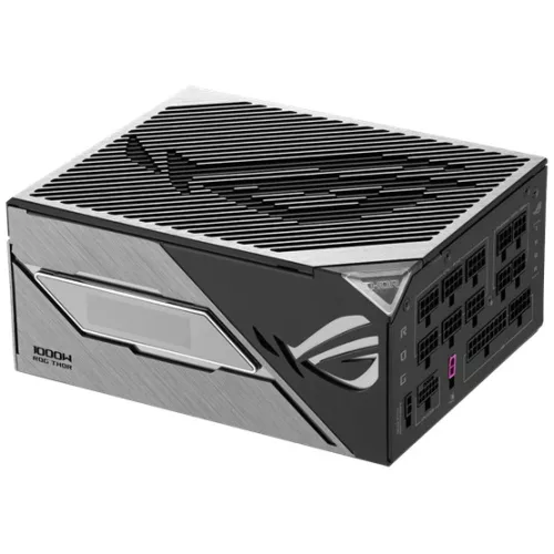Asus ROG THOR Platinum III 1000W - ROG-THOR-1000P3-GAMING - 80+ Platinum - ATX 3.1 -  Moduláris - fekete  tápegység 