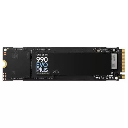 Samsung 990 EVO Plus 2TB PCIe x4 (4.0) / PCIe x2 (5.0) M.2 2280 SSD fekete