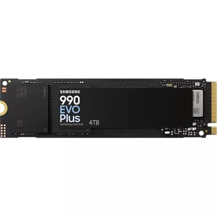 Samsung 990 EVO Plus 4TB PCIe x4 (4.0) / PCIe x2 (5.0) M.2 2280 SSD fekete
