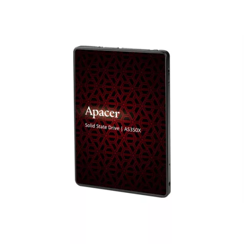 Apacer SSD AS350X Panther Series - 256GB AP256GAS350XR-1 (SATA3, Olvasás: 560 MB/s, Írás: 540 MB/s)