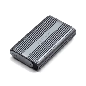   Satechi USB4 NVMe SSD Pro Enclosure (M.2 NVMe Drives 2280/2260/2242mm-16TBmax,PCI-E Gen 4x4,max bandwidth 8GB/s; reading/writing 3840MB/s ) - Grey