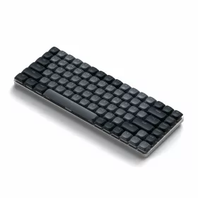   Satechi SM1 Slim Mechanical Backlit Bluetooth Keyboard (Windows Keycaps - Windows, Left Alt, Right Alt 2.4GHz USB Receiver) - Black