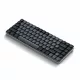Satechi SM1 Slim Mechanical Backlit Bluetooth Keyboard (Windows Keycaps - Windows, Left Alt, Right Alt 2.4GHz USB Receiver) - Black