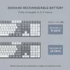 Satechi SM3 Slim Mechanical Backlit Bluetooth Keyboard (Light) - US - Light