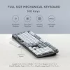 Satechi SM3 Slim Mechanical Backlit Bluetooth Keyboard (Light) - US - Light