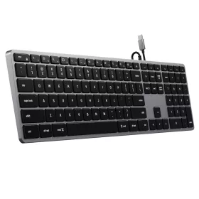   Satechi Slim W3 USB-C BACKLIT Wired Keyboard - US - Space Grey