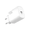 S-Link Hálózati töltő - SL-EC62PD (20W, QC4.0 Gyorstöltés,Type-C to Lightning, 100cm adat+töltőkábel, fehér)