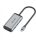Vention USB-C -> HDMI/VGA/USB3.0*3/PD 0,15m, (szürke, fémszerű), Dokkoló