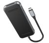 Vention USB-C -> HDMI/USB-C Gen 1/USB 3.0 x 2/RJ45/SD/TF/TRRS 3.5mm/PD (0,15m Szürke Aluminum Ötvözet) Dokkoló