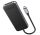 Vention USB-C -> HDMI/USB-C Gen 1/USB 3.0 x 2/RJ45/SD/TF/TRRS 3.5mm/PD (0,15m Szürke Aluminum Ötvözet) Dokkoló