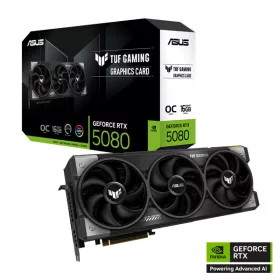  Asus Videokártya - nVidia TUF-RTX5080-O16G-GAMING (16384MB, GDDR7, 256bit, 2xHDMI, 3xDP)