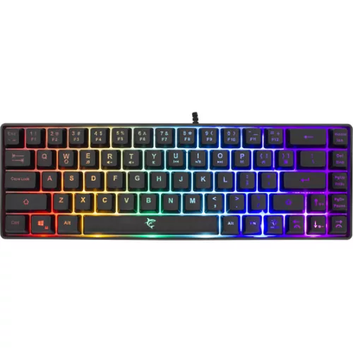 White Shark GK-2201B-HU RONIN vezetékes membrán gamer billentyűzet - fekete - HU