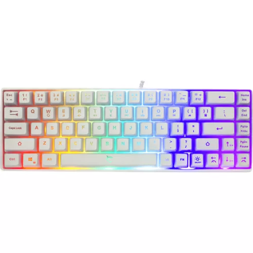 White Shark GK-2201W-HU RONIN vezetékes membrán gamer billentyűzet - fehér - HU