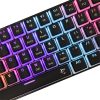 White Shark GK-2202-2B/BL-US ASHIKO-2 vezetékes mechanikus gamer billentyűzet - fekete - US