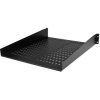 StarTech 2U 19" rack polc fekete