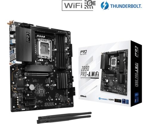 ASRock LGA1851 Z890 PRO-A WIFI alaplap