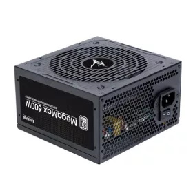   Zalman 600W - ZM600-TXII - 80+ White - ATX 12V Ver 2.31 - Fekete Tápegység